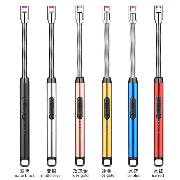 Rechargeable USB Arc Lighter For Candle Camping BBQ Sports Fan Tools Lighter