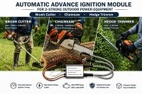 刈払機、チェーンソー、ヘッジトリマー用自動前進角度点火装置